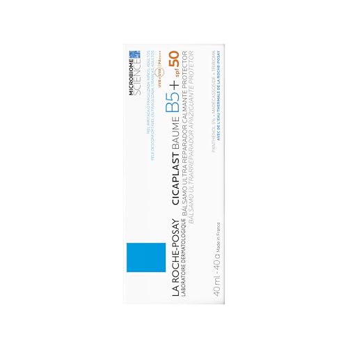 Miniatura 2 de La Roche Posay Bálsamo Calmante Reparador, Fotoprotección SPF50, Para Marcas y Tatuajes, Alivia y Repara la Piel, Apto para Todo Tipo de Piel, Cicaplast Baume B5+, 40 ml