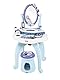 Smoby - Die Eiskönigin Frisiersalon - Frisier- und Schminktisch mit viel Zubehör, Disney Frozen-Design, für Kinder ab 3 Jahren, 7600320244