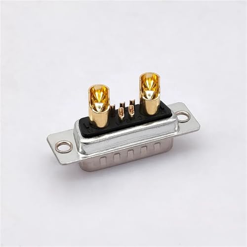 Conector 7W2 mecanizado D-SUB para cable completo de alta corriente 30A 6