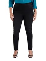 BIG HELLO – THE PLUS LIFE Women's Skinny Fit Plus Size Stretchable Jeggings - (BH-WOM-WES-144-F_Black_6XL)