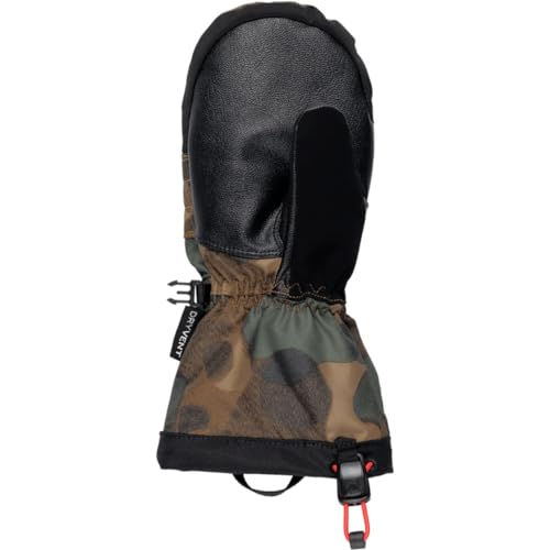 Image of THE NORTH FACE Montana Ski Mitten - Kids' Utility Brown Camo Texture Small Print, S