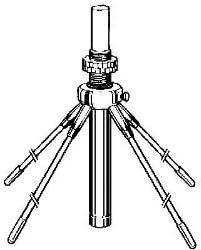 Procomm PAT12GPK Ground Plane Kit For Patriot-Proton Ant.