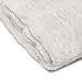 Chanasya Ruched Royal Faux Fur Throw Blanket - Fuzzy Plush Elegant Blanket...