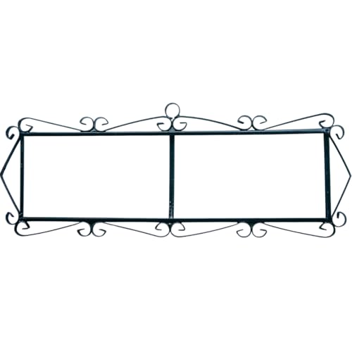 Atland M5 Ceramic House Number Tile Plaque & Frame – 5.5cm x 11cm (2.17" x 4.33") 6 Tile Frame