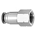 USA SEALING ZUSA-TF-PTC-72 Nylon Push to Connect Tube Fittings Female Straight: 5/32" Tube 1/8" NPT Female