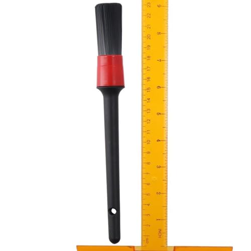 Image of 8 inch Plastic Scrub Brush, Cleaning Brush, Utility Scrub Brush, Plastic Handle, Nylon Bristles, Cleaning, Multi Purpose, Heavy Duty, Outdoor, Wheels and Tires