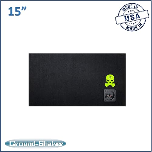 Image of 30HZ Reinforced Competition Single Ported Sub Box Sub Woofer Enclosure Speaker Box Car Audio Subwoofer Ground Shaker Box Ground-Shaker (Biohazard, 15 inch)
