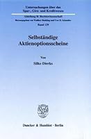 Selbstandige Aktienoptionsscheine 3428100972 Book Cover