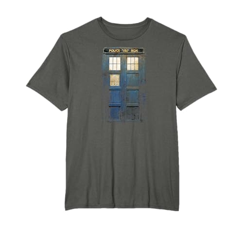 Cosplay Tardis Distressed Time-Traveller Sci-Fan T-Shirt