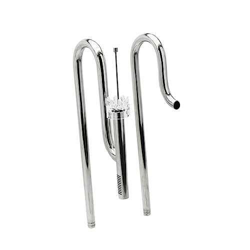 LEDMOMO 入口 出口 水 入口出口水パイプ ウォーターポンプ 水槽の装飾 水槽の付属品 池用ポンプ 水槽の蓋 池フィルター 撒水ホース 水槽の水 水族館の水 ステンレス水 Silver