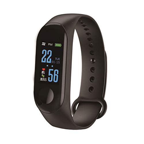 Style Asia Fitness Tracker Bluetooth Smart Watch with Pedometer, Distance Tracker, Calorie Counter, Heart Rate & Pulse Monitor, Phone Notifications, Smart Alarm and Camera and Anti Loss Function