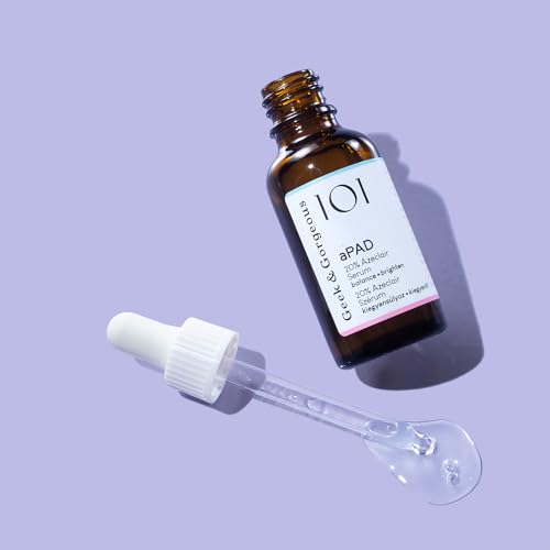 Geek & Gorgeous 101 aPAD, 20% Azelaic Derivative Serum, evens skin tone, normalizes oil production & calms skin - Image 4