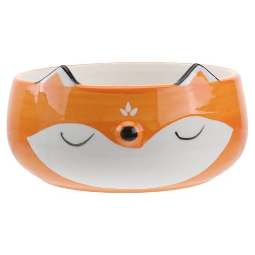 Bol en céramique orange pour salade et buffet - 2