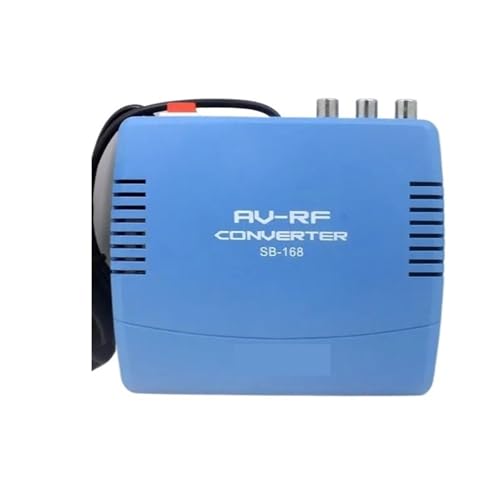 Convertidor AV-RF De AV A RF, Antena TV For Audio Y Vídeo, En Blanco Negro Estilo Antiguo, Equipos For El Hogar, Adaptador Cobertura más amplia