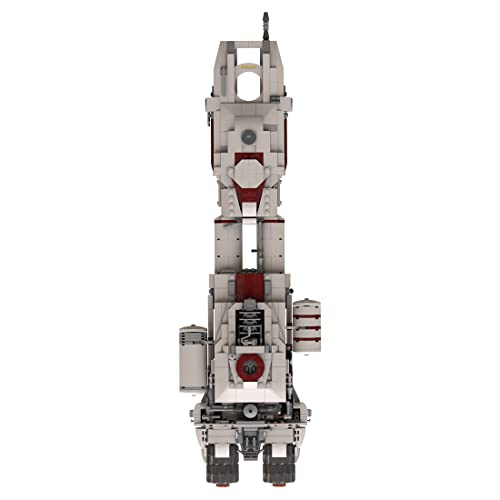 Tosbes Technik Raumschiff Modell Bausteine, MOC-65811 Sci-Fi Schlachtschiff for Tantive IV, 1120 Teile Raumschiff… – Bild 5