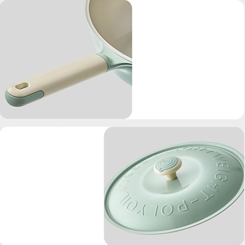 Wok de aleación de aluminio con tapa y mango Bakelite 30 cm miniatura 7