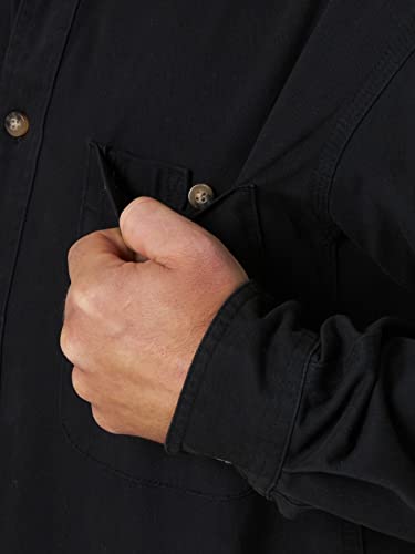 Wrangler Riggs Workwear Men's Logger Twill Long Sleeve Work Shirt