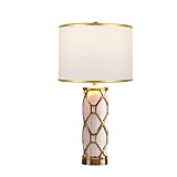 GMLSD Table Lamps,Living Room Table Lamp, Study Office Desk Lamp Modern Upscale Table Lamp Ceramics