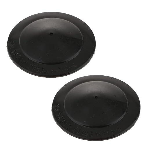 2Pcs 54330ED000 Front Top Suspension Strut Mount Cover Cap Compatible with N-issan Leaf ZE0 Juke F15 Cube Z12 07-11 Black OD44mm ID40mm