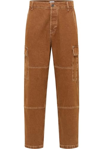 Jeans Cargo Homme Mustang Toledo Coupe Large Denim Casual Pas Serré