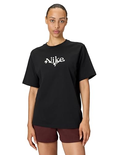 Nike Women's Sportswear T-Shirt Vine, Black, Large