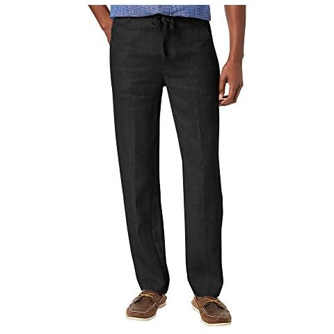 Hat and Beyond Men's Premium Soft Linen Pants Cover