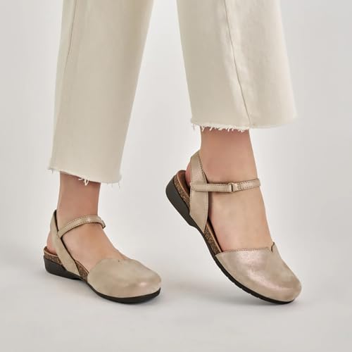 Image of Dansko Rowan Sandal for Women - Memory Foam and Cork Footbed for Comfort and Arch Support - Lightweight Rubber Outsole for Long-Lasting Wear - Versatile Casual to Dressy Footwear