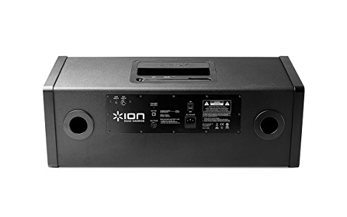 ION Audio Road Warrior | 500-Watt Portable Bluetooth Stereo Speaker System with Twin Lighted Speakers, On-Board FM Radio, Rechargeable Battery and AC / DC Power Inputs