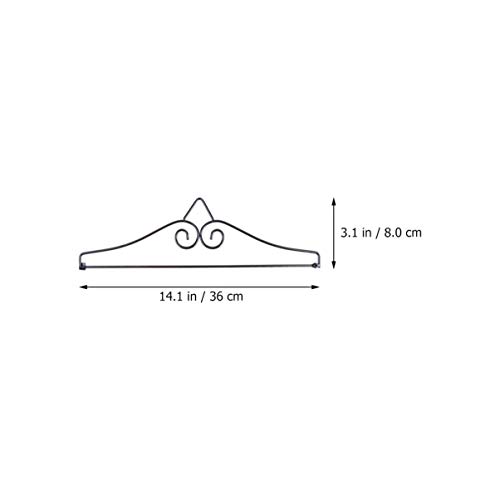 Hemoton 2pcs Garden Flag Hanger Yard Hanging Rack for Outdoor Indoor Decoration Flag Yard Banner Metal Wall Hanger Holder for Bar Store Tearoom Party - Image 2