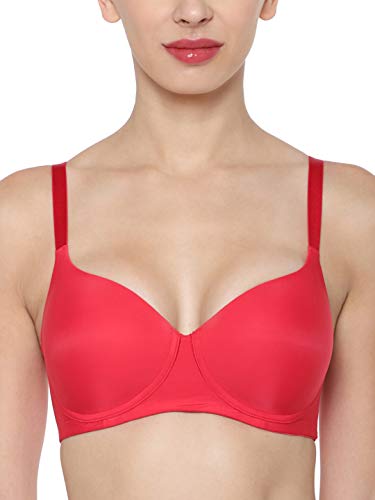 Image of Triumph T-Shirt Bra for Women Invisible Padded Wireless Lingerie Body Make-Up Series Seamless Everyday Bra Lycra Xtra Fine Breathable Support Invisible Second-Skin Full Coverage Pack of 1