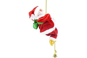 Musical Electric Climbing Santa Claus