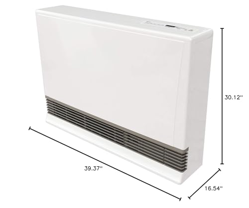 Rinnai EX38CTN Space Heater Wall Furnace, Direct Vent, Natural Gas (38.4K BTU)