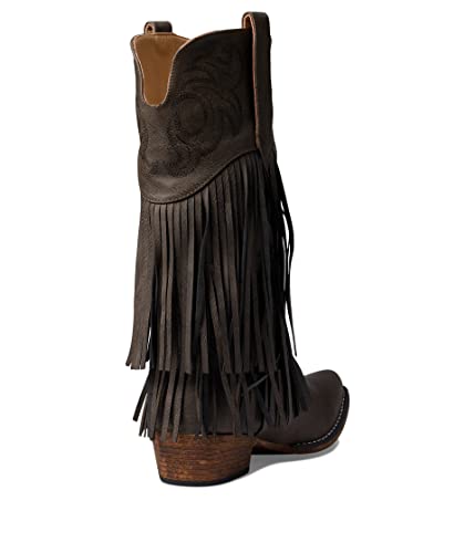 Image of ROPER Womens Rickrack Snip Toe Casual Boots Mid Calf Low Heel 1-2 inch