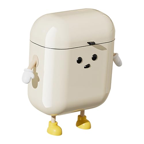 Poubelle murale plastique Aramox compacte avec fixation stable pour bureau - 2