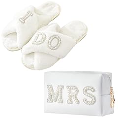 Bride Makeup Bag+Slipper