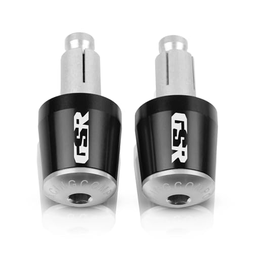 Embouts de Guidon GSR Suzuki CNC Poignées Haut de Gamme 22mm