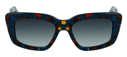 Salvatore Ferragamo Gancini-SF1024SL Blue Havana One Size2