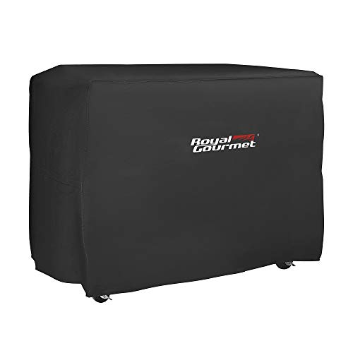 Image of Royal Gourmet CR4014 45-Inch Grill Cover, Durable Oxford Polyester Outdoor BBQ Cover, Water Resistant, Weather Protection, Black