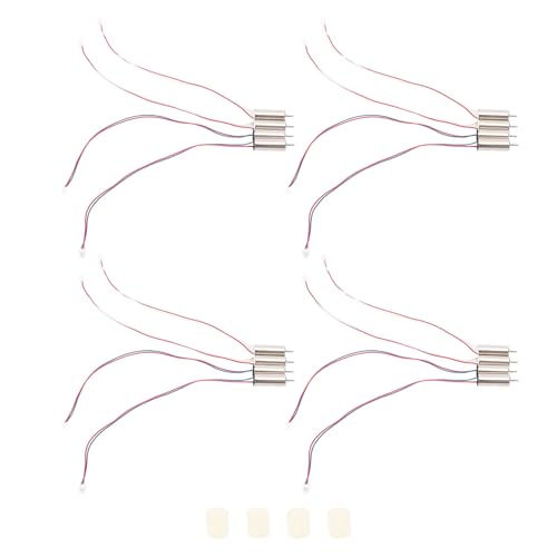 Fafeims 4 PCS Motor RC RC Reemplazo del Motor de Quadcopter con Metal de Aleación de Aluminio para Drones 603 P8