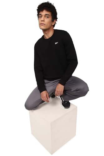 Image of Reebok Mens Cotton Crew Neck Sweatshirt