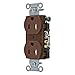 BRYANT Receptacle,15A,Nylon,0.5 HP,2 Poles