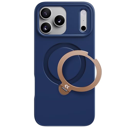 y2025VoE@\̋ɂ݁zCASEKOO iPhone 17 Pro Max p P[X 360x]X^h MagSafeΉ ČRMILKi 360°SϏՌ ~ }bgdグϖh~ CX[dΉ Xgbvz[t ph