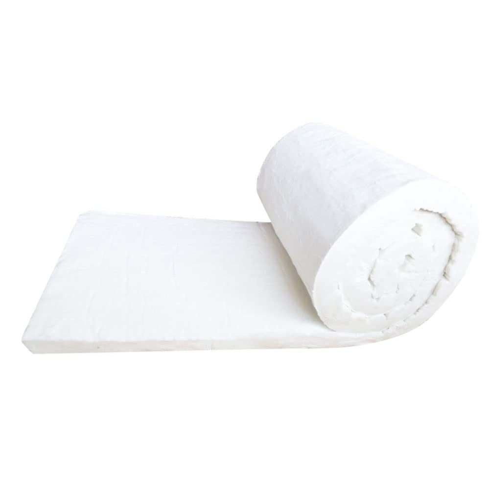 Ceramic Fiber Insulation Blanket 2600F, 1"x24"x60" For Stoves, Furnace