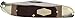 Old Timer 123OT Pioneer 7.1 Traditional Folding Pocket Knife with 1 High Carbon Stainless Steel Blade, Ergonomic Sawcut Handle, and Convenient Size for EDC, Hunting, Camping, Whittling, and Outdoors