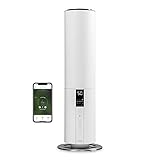 🌍 CONFORT PARA TU HOGAR: ¿sufre de picores en los ojos, dolores de cabeza, fatiga y carga electrostática? ¡podría ser debido al aire seco de su casa! Nuestro humidificador de casa limpiará el aire de su espacio vital y le aportará una agradable humedad.