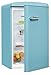 Exquisit RKS120-V-H-160F - Frigorifero retrò, 121 l, colore: Blu tortora