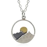Mountain Range Charm Necklace