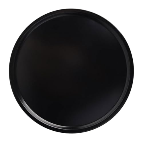OKUMEYR Nonstick Round Pizza Baking Tray Kitchen Pizza Plate for Oven Microwave Baking Pan Seafood Vegetables Essential Bakeware for Home Restaurant Use