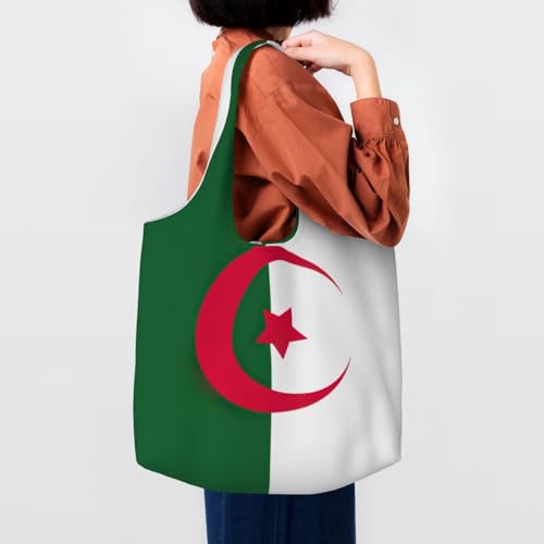 Sac Algérie en toile noire résistant pour transporter vos affaires - 6