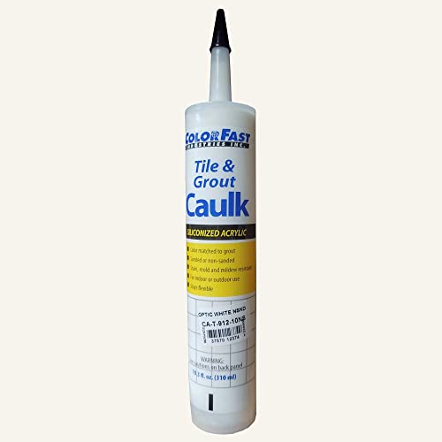 Colored Caulk Color Matched Tec Optic White